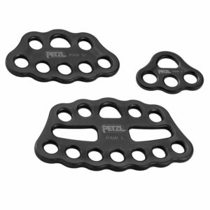 Petzl Paw riggeplate svart