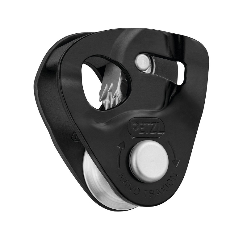 Petzl Nano Traxion svart