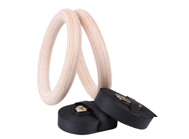 Y&Y Gym Rings Wood - Bilde 2