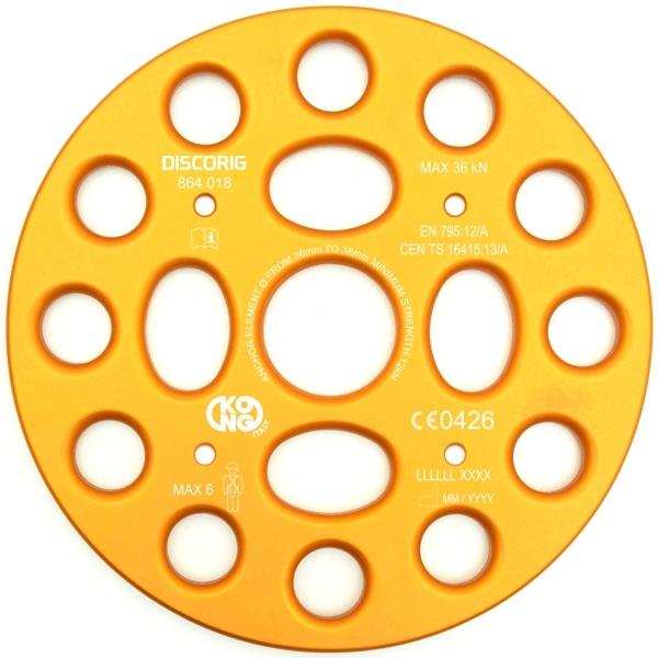 KONG Discorig riggeplate